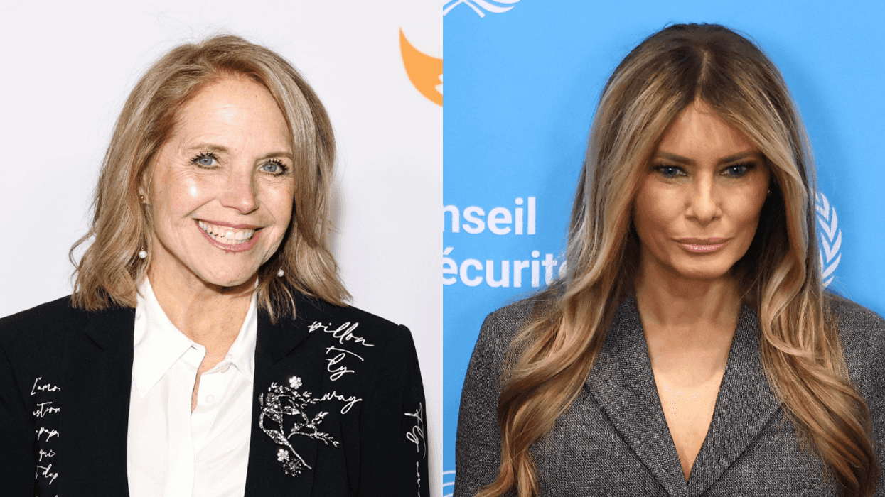 Katie Couric; Melania Trump