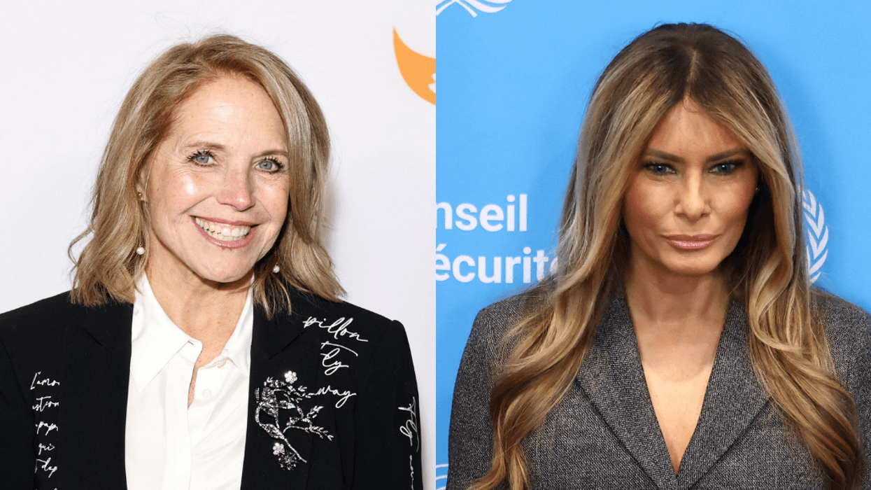 Katie Couric; Melania Trump
