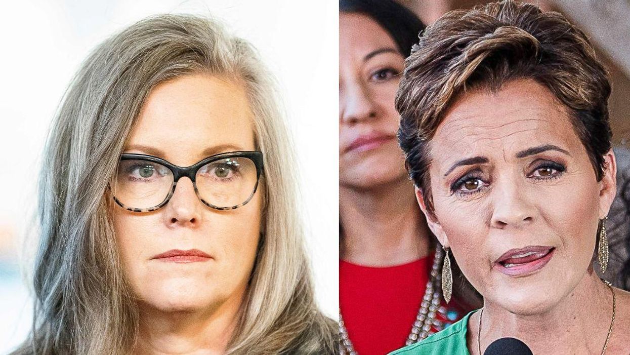 Katie Hobbs; Kari Lake