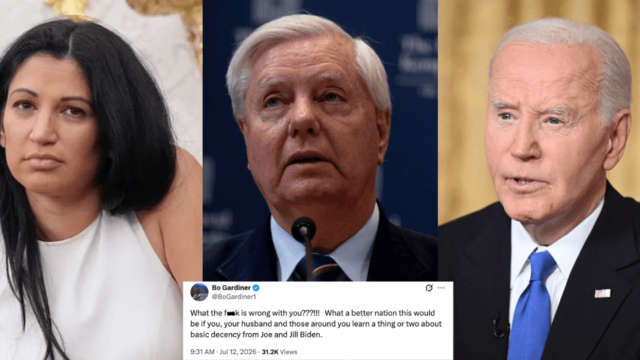 Katie Miller; Lindsey Graham; Joe Biden