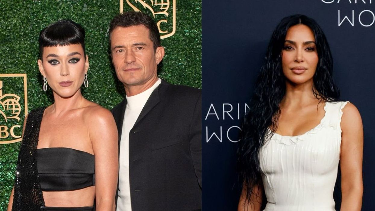 Katy Perry and Orlando Bloom; Kim Kardashian