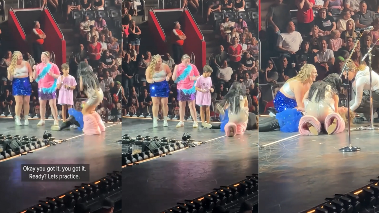 Katy Perry assists fainting fan on Detroit stage