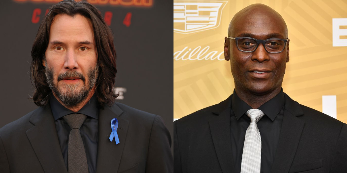 Keanu Reeves Gets Emotional Talking About Lance Reddick's