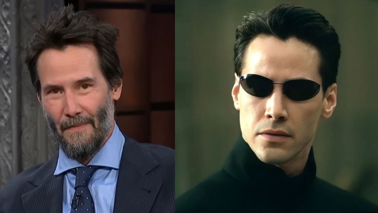 Keanu Reeves; Reeves as Neo in "The Matrix"