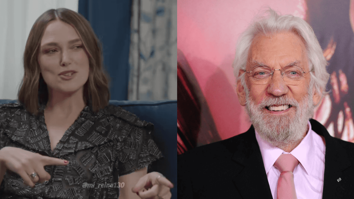 Keira Knightley; Donald Sutherland