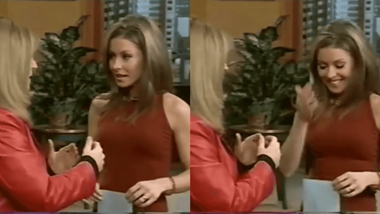 Kelly Ripa and Char Margolis