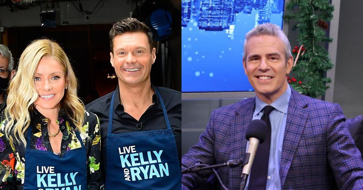 Kelly Ripa and Ryan Seacrest; Andy Cohen