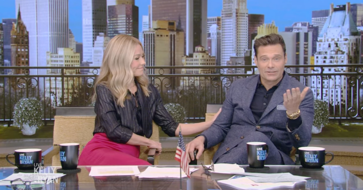 Kelly Ripa and Ryan Seacrest