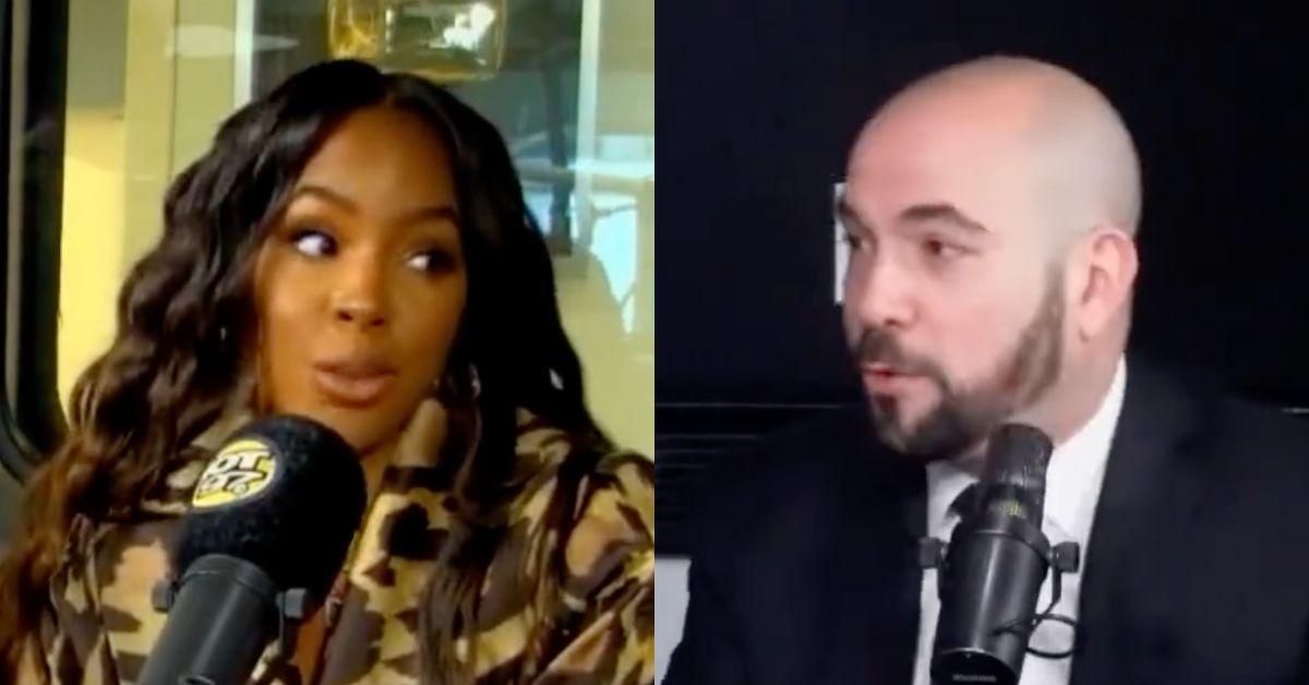 Kelly Rowland; radio host Peter Rosenburg