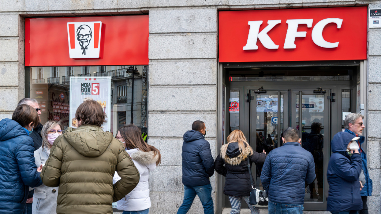 Kentucky Fried Chicken—KFC storefront