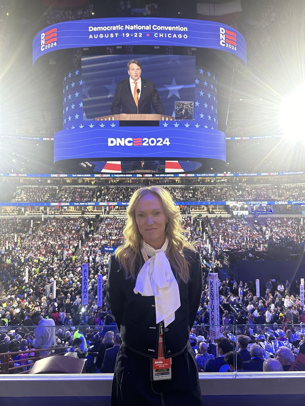 Kerstin Emhoff at the Democratic National Convention
