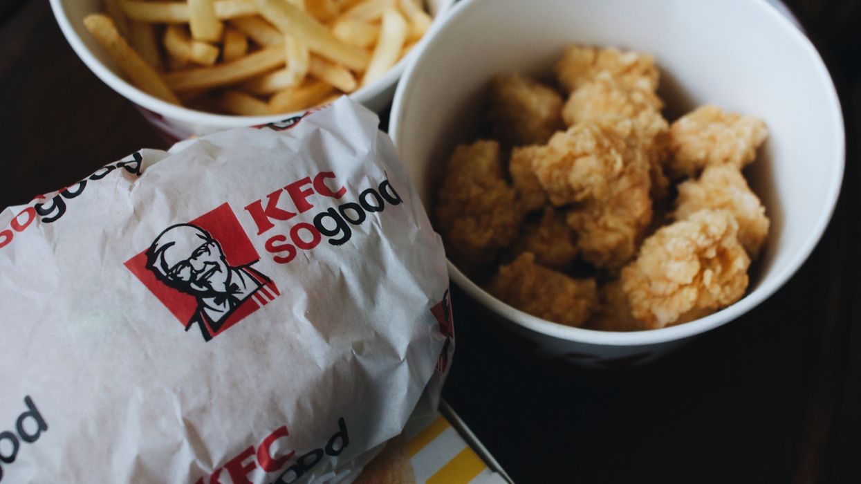 KFC menu items