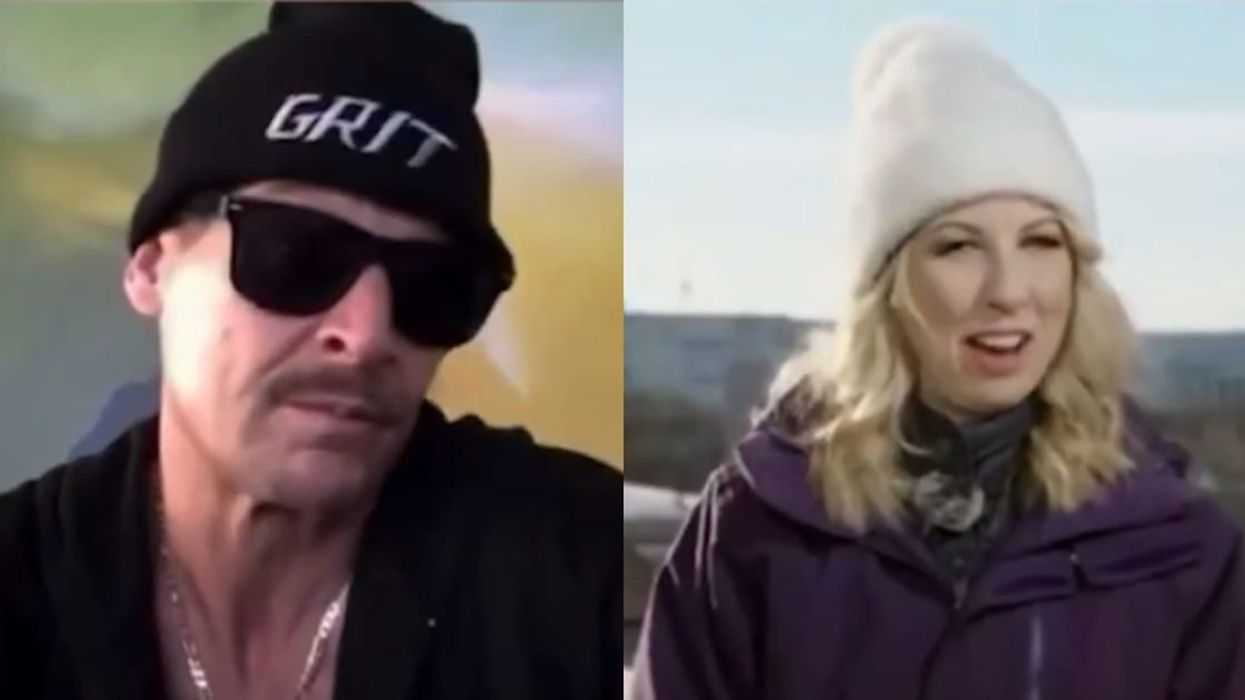 Kid Rock; BBC New reporter Caitríona Perry
