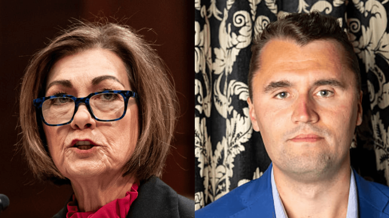 Kim Reynolds; Charlie Kirk