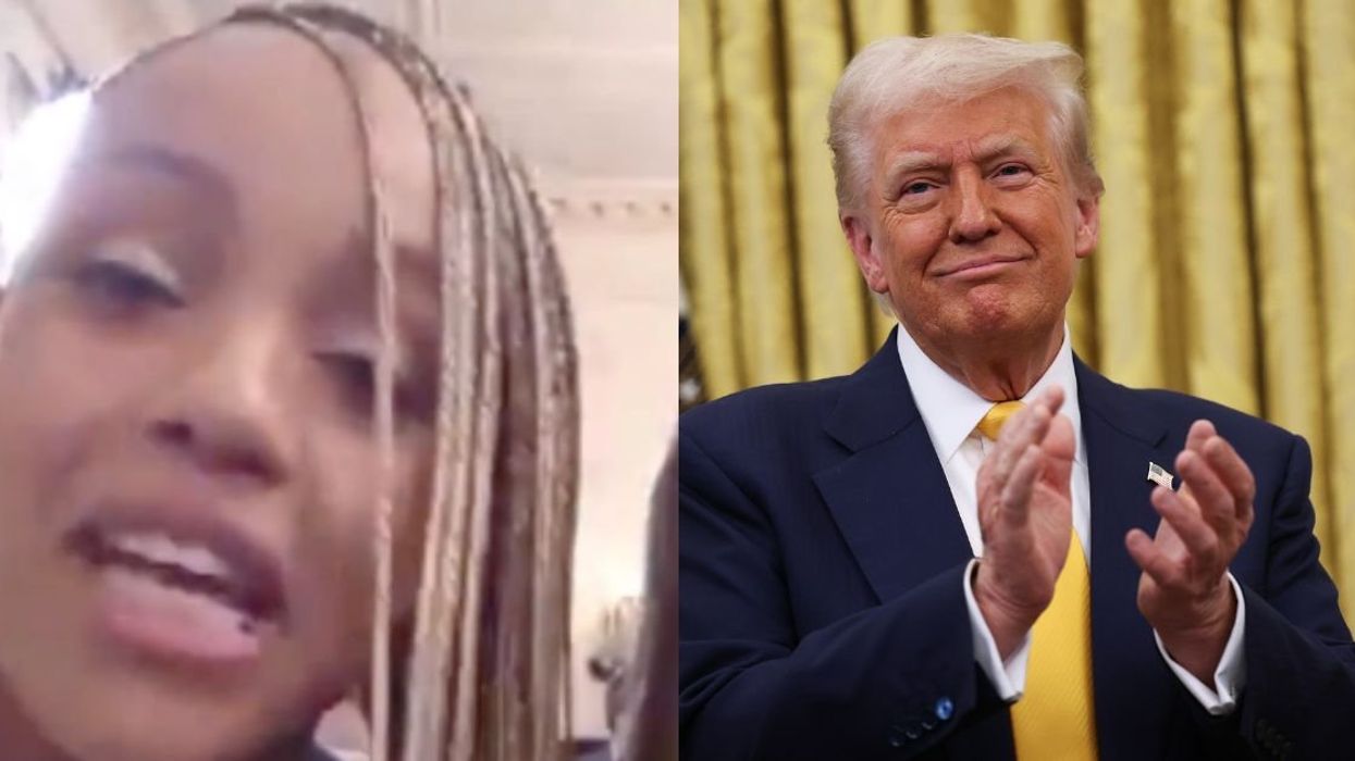 Kimberly Brown; President Donald Trump