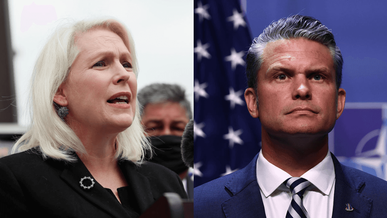 Kirsten Gillibrand; Pete Hegseth