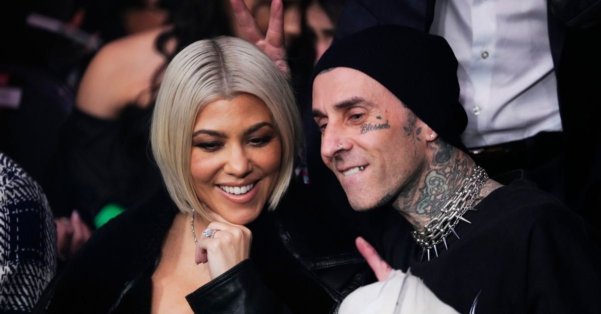 Kourtney Kardashian and Travis Barker