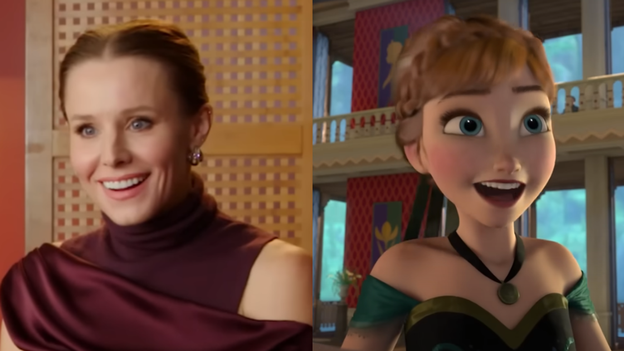 Kristen Bell; Anna from 'Frozen'