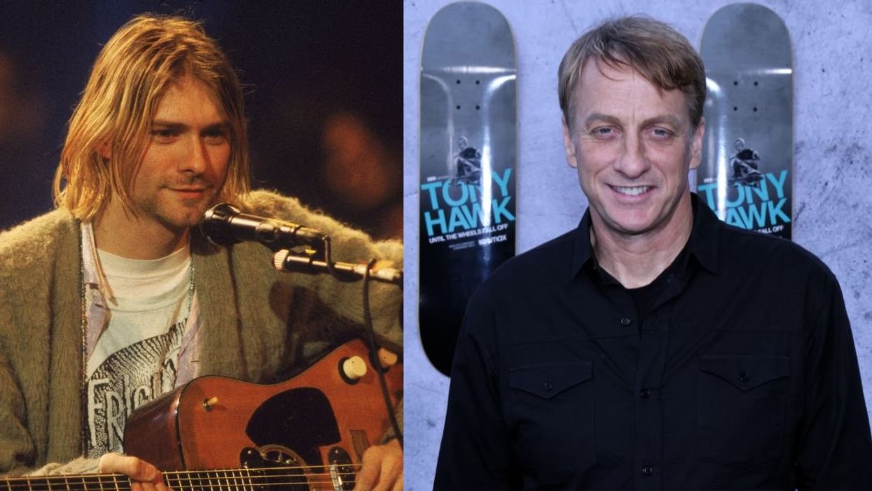 Kurt Cobain; Tony Hawk