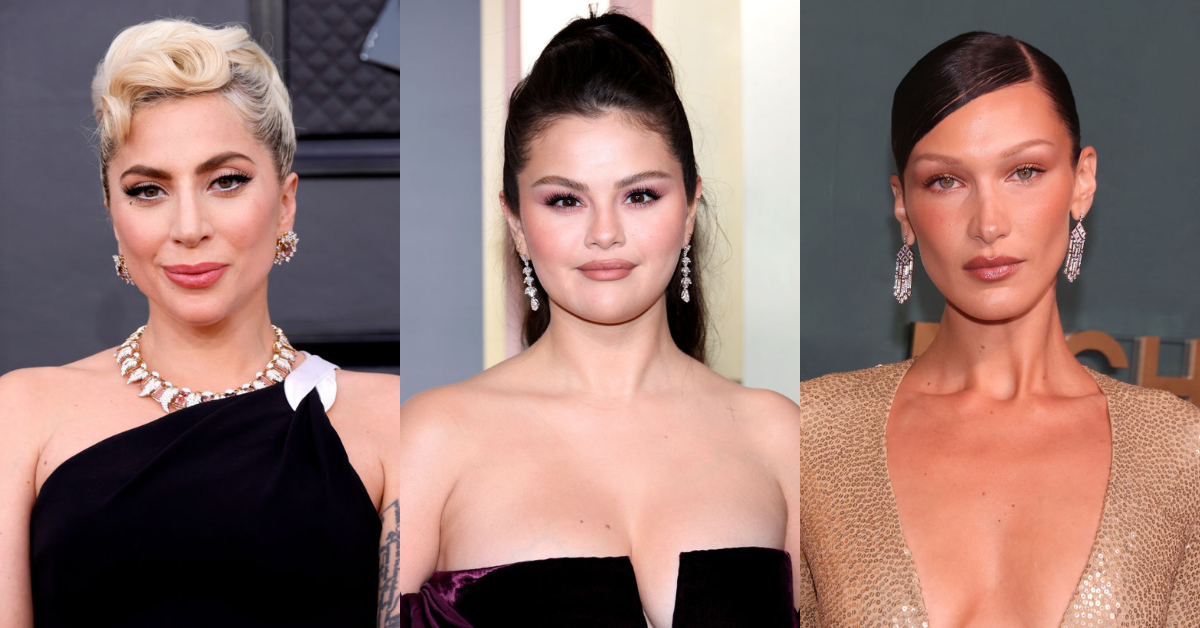 Lady Gaga; Selena Gomez; Bella Hadid