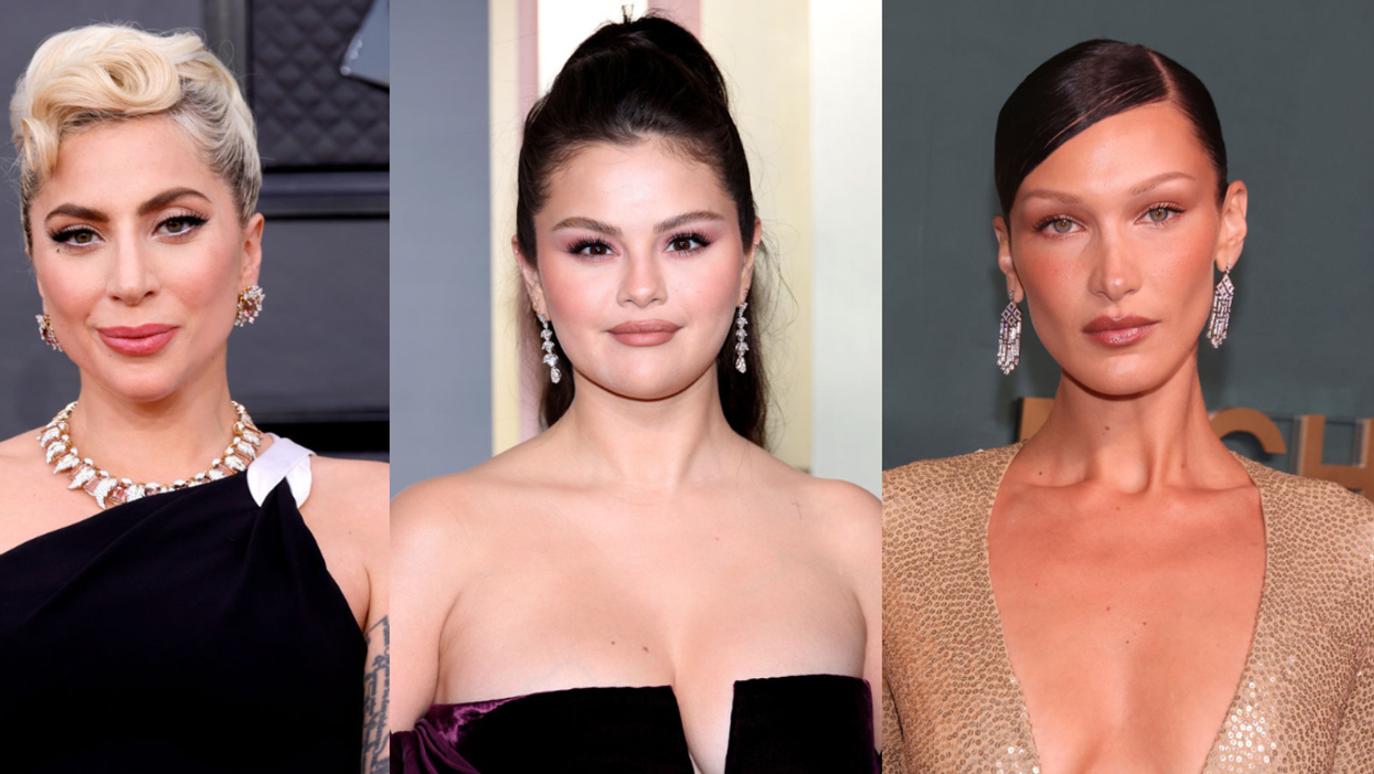 Lady Gaga; Selena Gomez; Bella Hadid