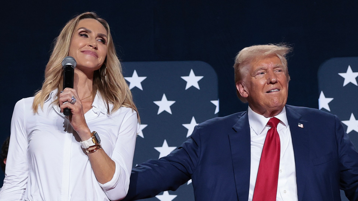 Lara Trump and Donald Trump
