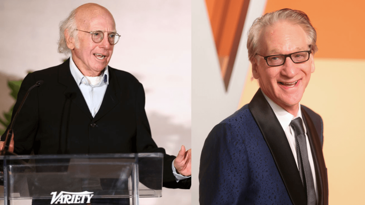 Larry David; Bill Maher