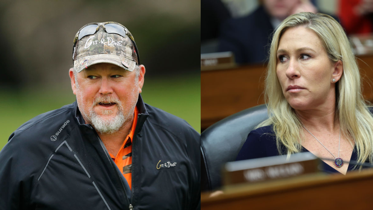 Larry the Cable Guy; Marjorie Taylor Greene