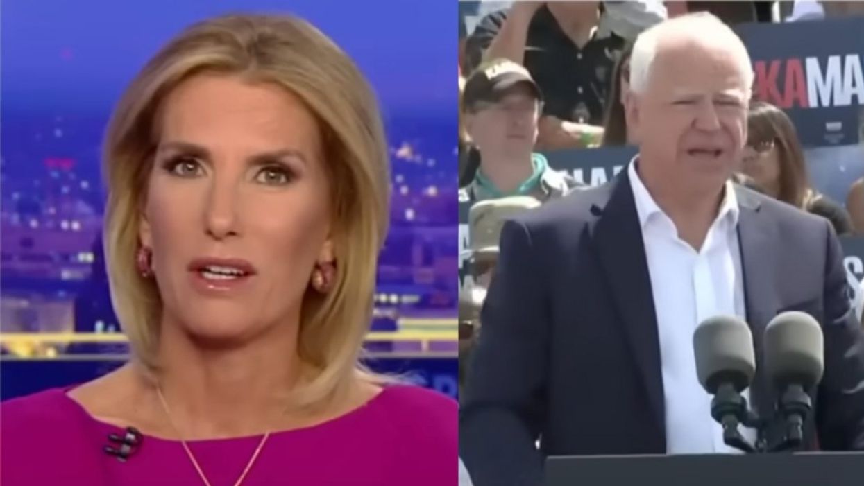 Laura Ingraham and Governor Tim Walz
