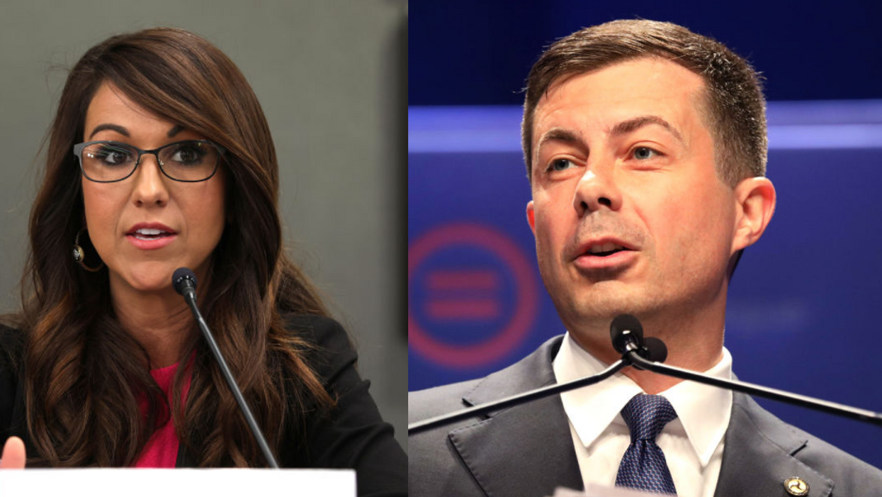 Lauren Boebert; Pete Buttigieg
