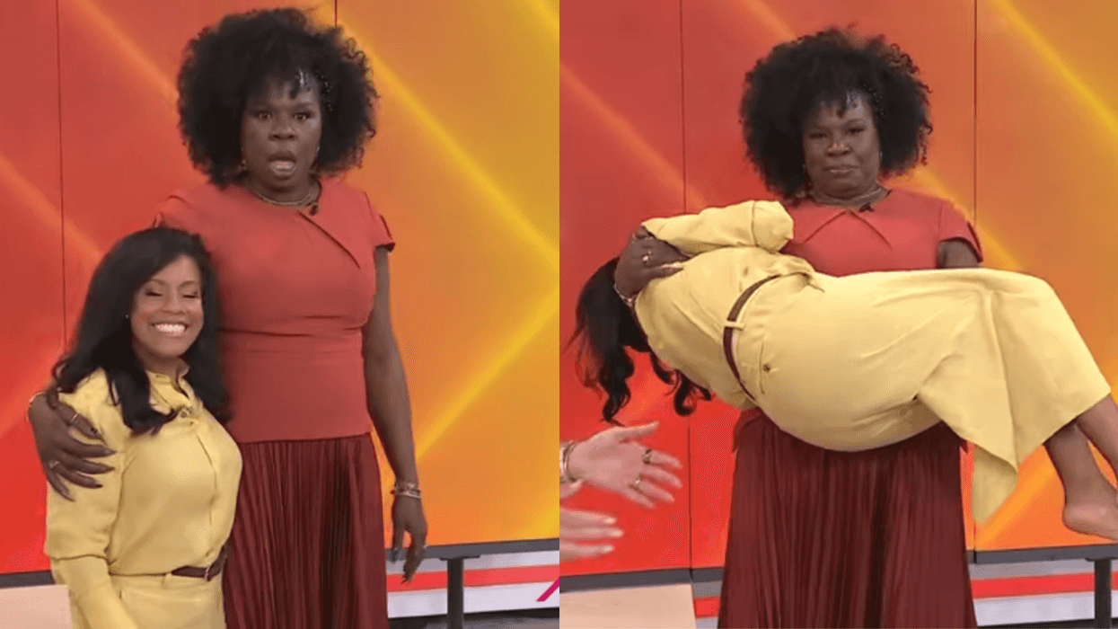 Leslie Jones and Sheinelle Jones
