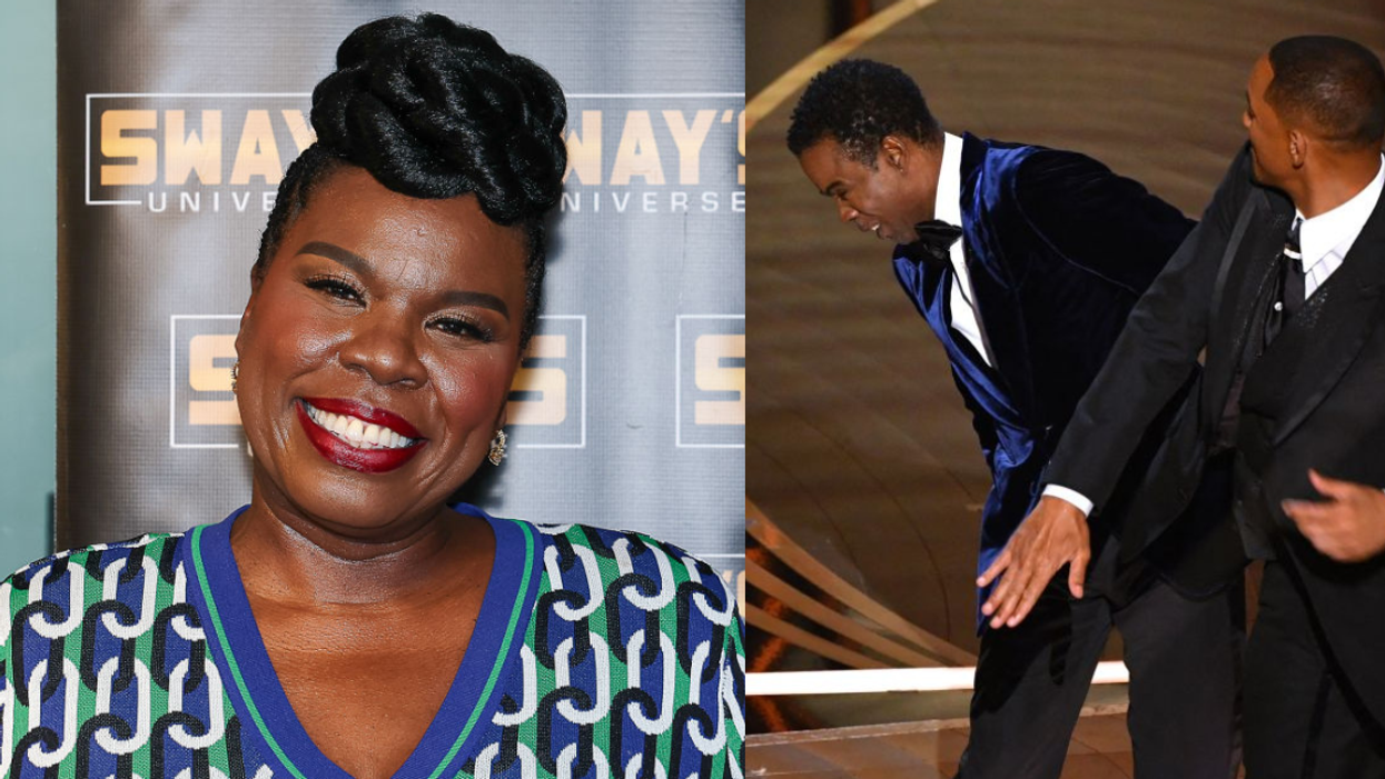 Leslie Jones; Oscars slap