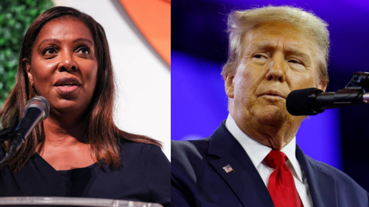 Letitia James; Donald Trump