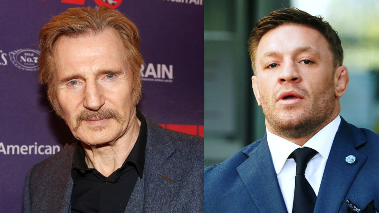 Liam Neeson; Connor McGregor