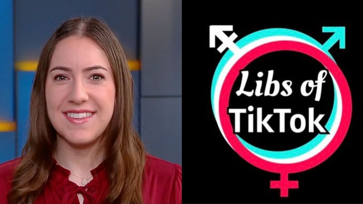 Libs of TikTok creator, Chaya Raichik; Company logo