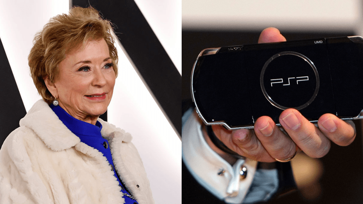 Linda McMahon; a PSP console