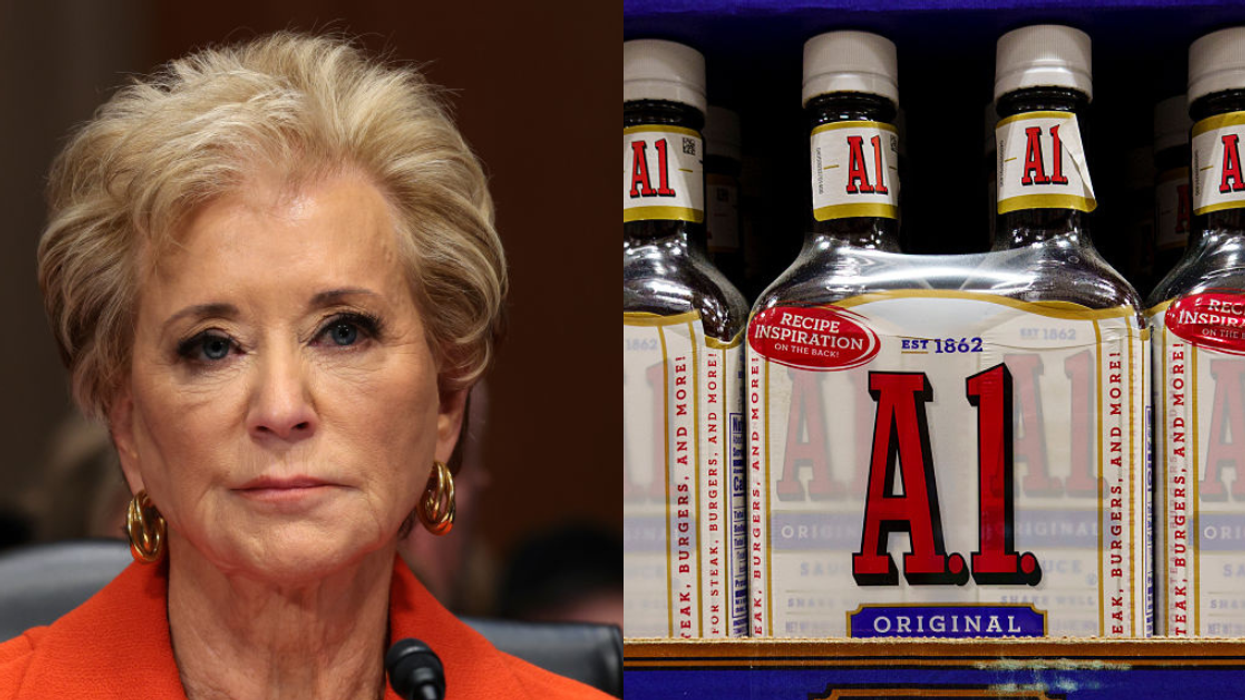 Linda McMahon; A1 Steak Sauce