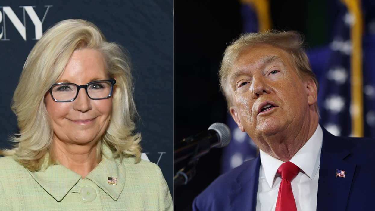 Liz Cheney; Donald Trump