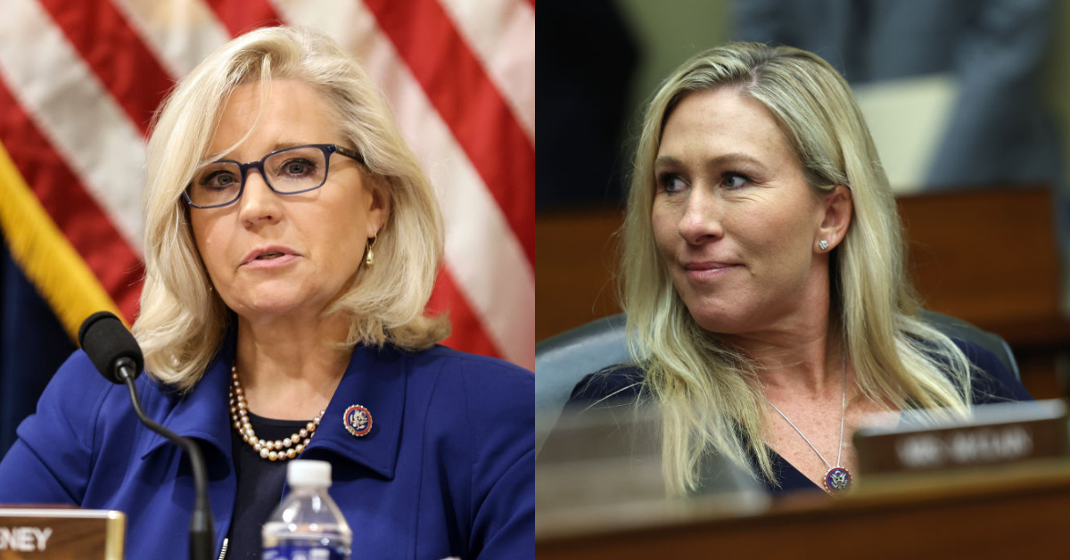 Liz Cheney; Marjorie Taylor Greene