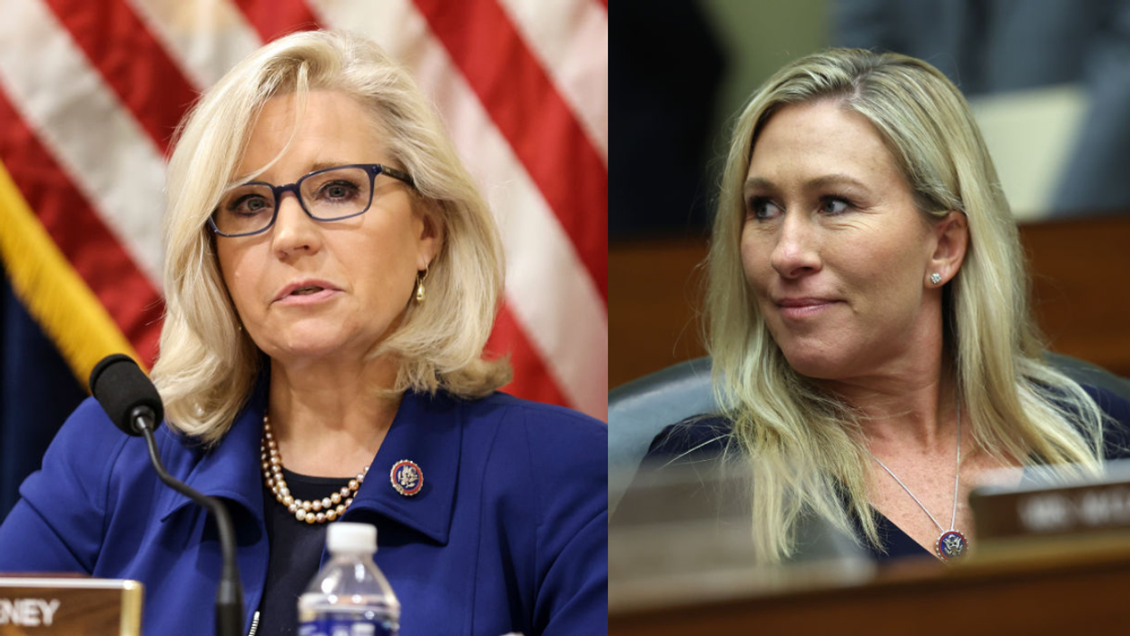 Liz Cheney; Marjorie Taylor Greene