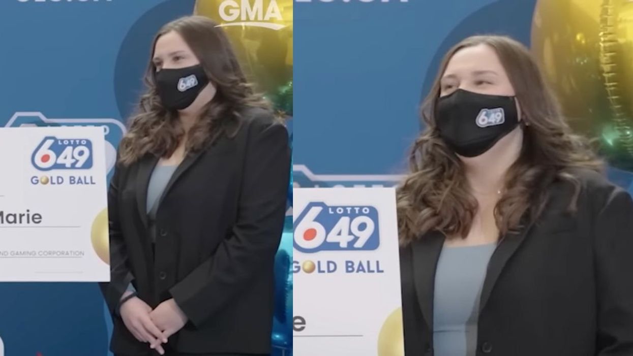 Lottery winner Juliette Lamour