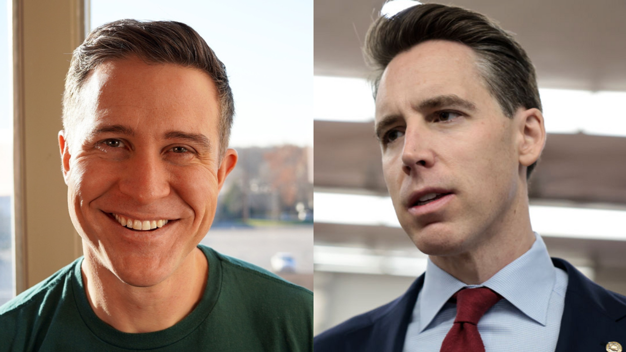 Lucas Kunce; Josh Hawley