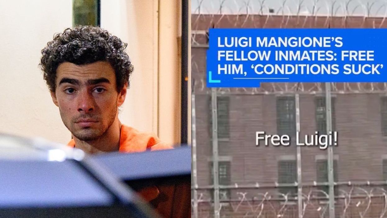 Luigi Mangione; Screenshot from NewsNation report