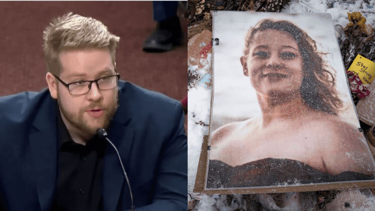 Luke Granger; memorial for Renée Good