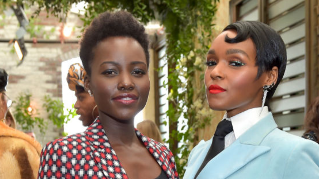 Lupita Nyong'o and Janelle Monáe