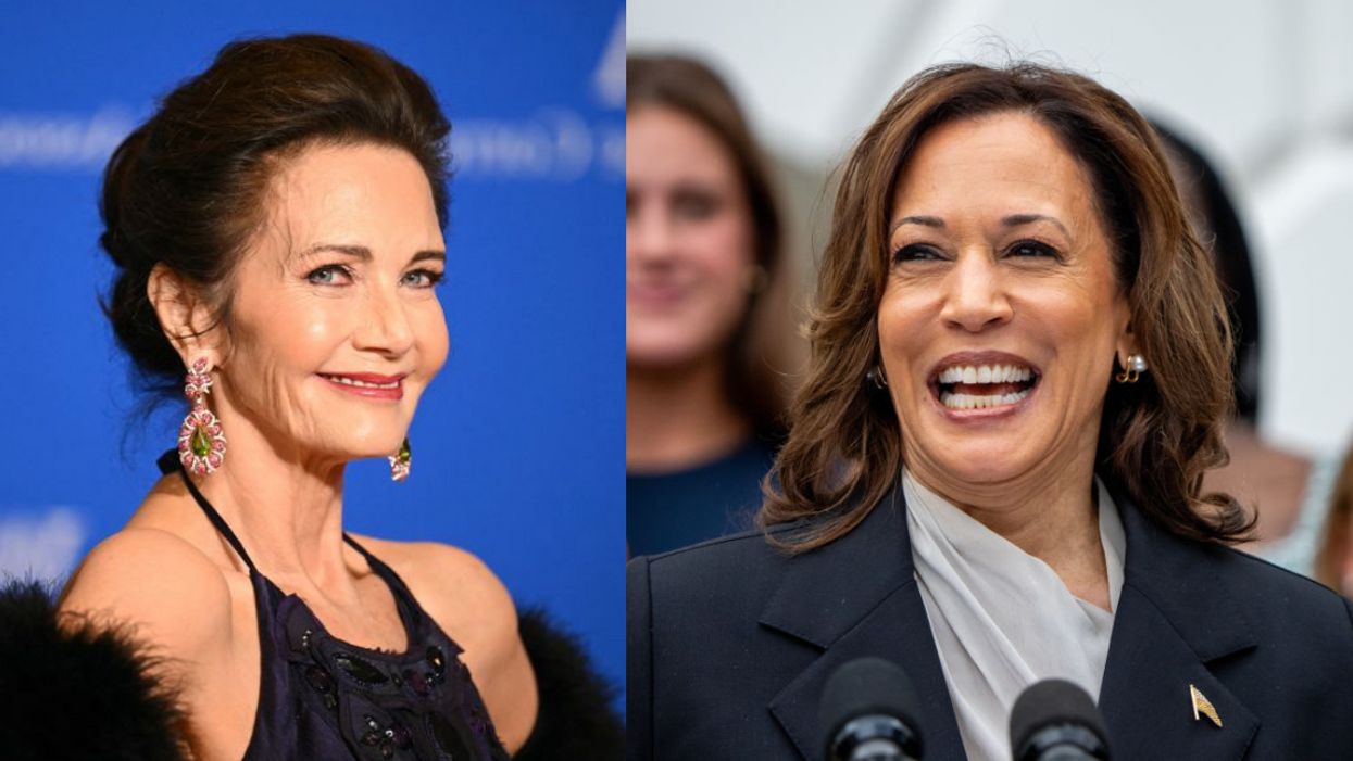 Lynda Carter; Kamala Harris