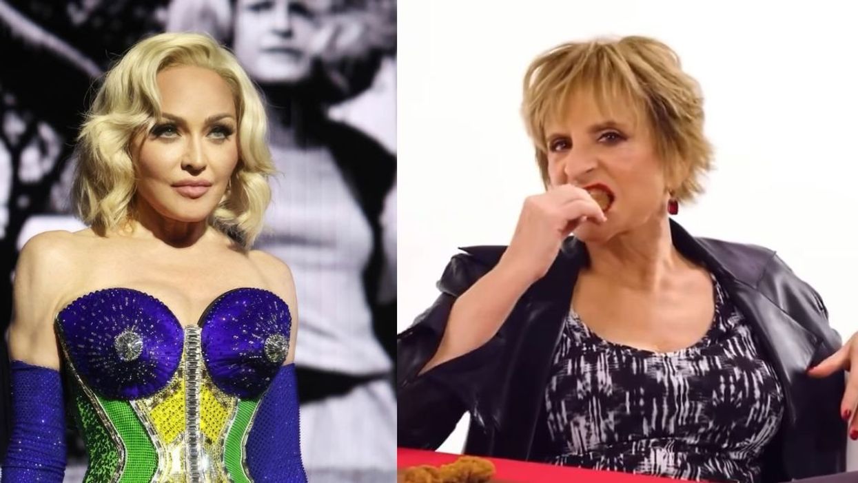 Madonna; Patti LuPone on episode of "Hot Ones"