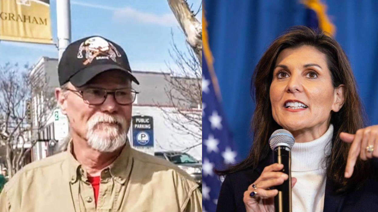 MAGA voter Emmett Martin; Nikki Haley