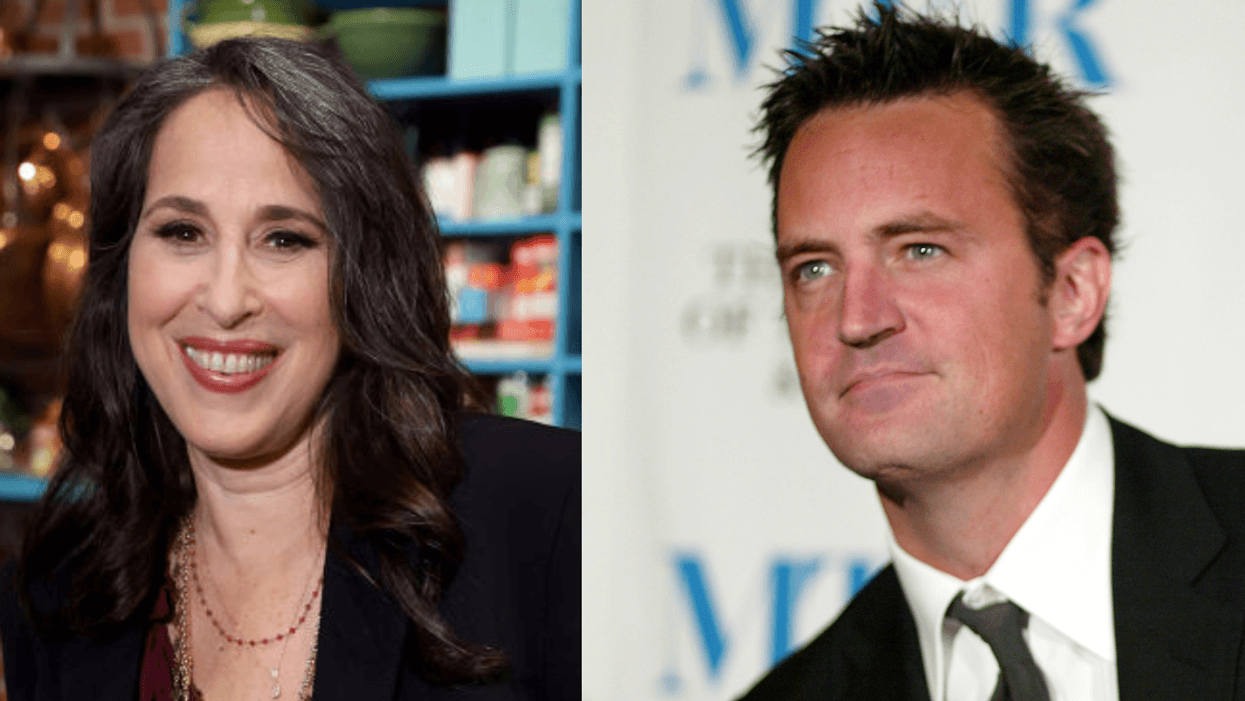 Maggie Wheeler; Matthew Perry