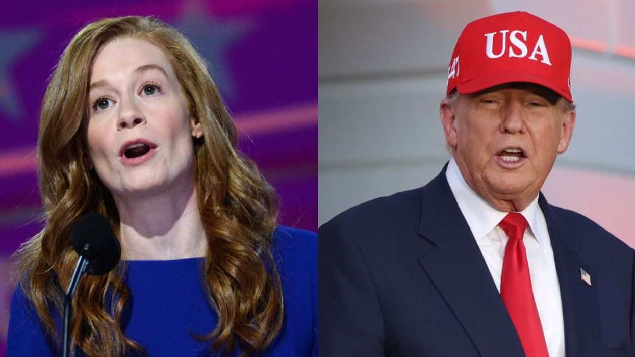 Mallory McMorrow; Donald Trump